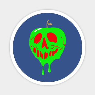 Apple Skull Magnet